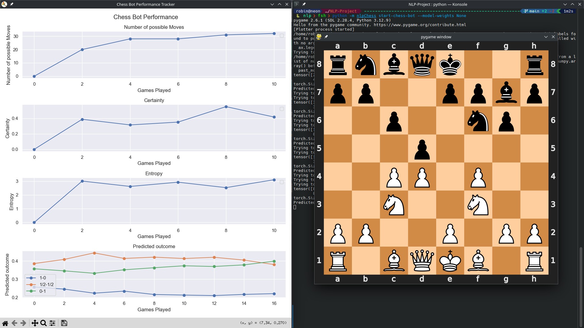 Chess-Bot demonstration